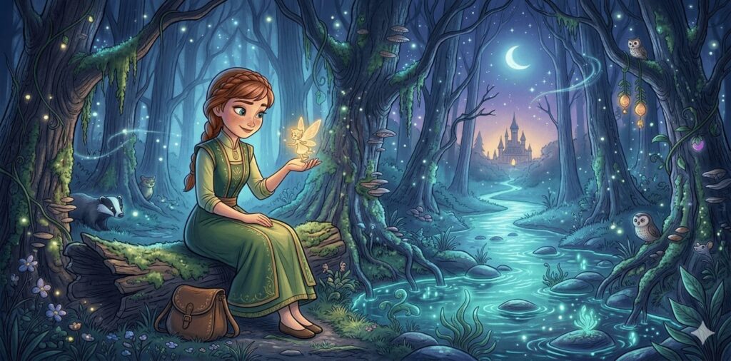 Princess Story showing kindness