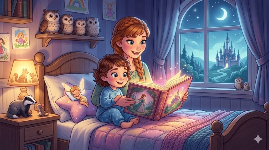 Princess Story bedtime reading