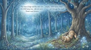The Quiet Moonlit Forest: A Calm Forest Story for a Peaceful Bedtime