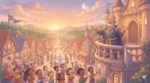 A Magical Rhyming Story: The King Who Spoke in Rhymes